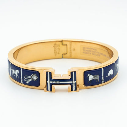 [Olivia JW]H BRACELET BLUE CERAMIC