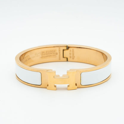 [Olivia JW]H WHITE BRACELET