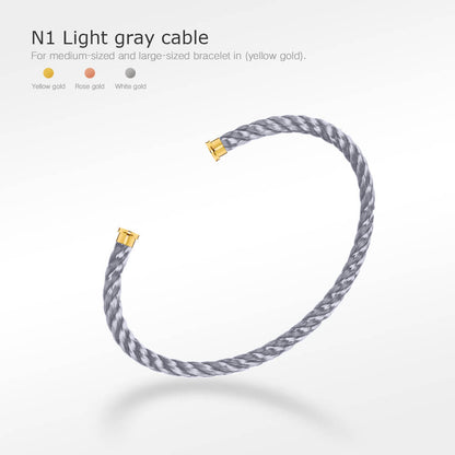 [Olivia JW]FORCE SERIES BRACELET CABLES 50 CHOICES (DIY SELECTION)
