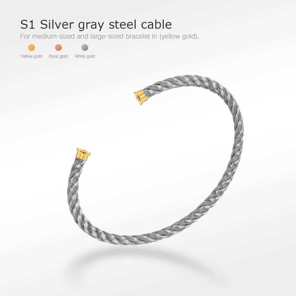 [Olivia JW]FORCE SERIES BRACELET CABLES 50 CHOICES (DIY SELECTION)