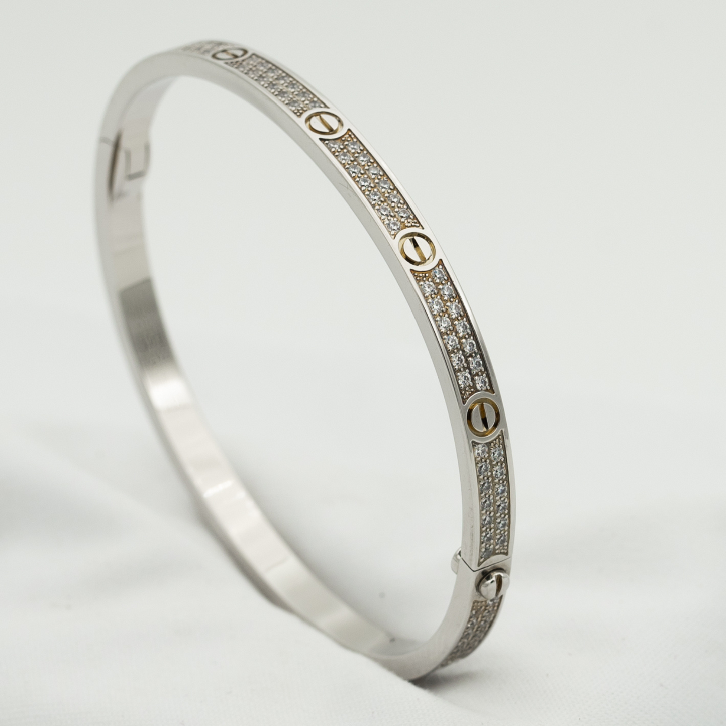 [Olivia JW]LOVE BRACELET 3.65MM DIAMOND-PAVED