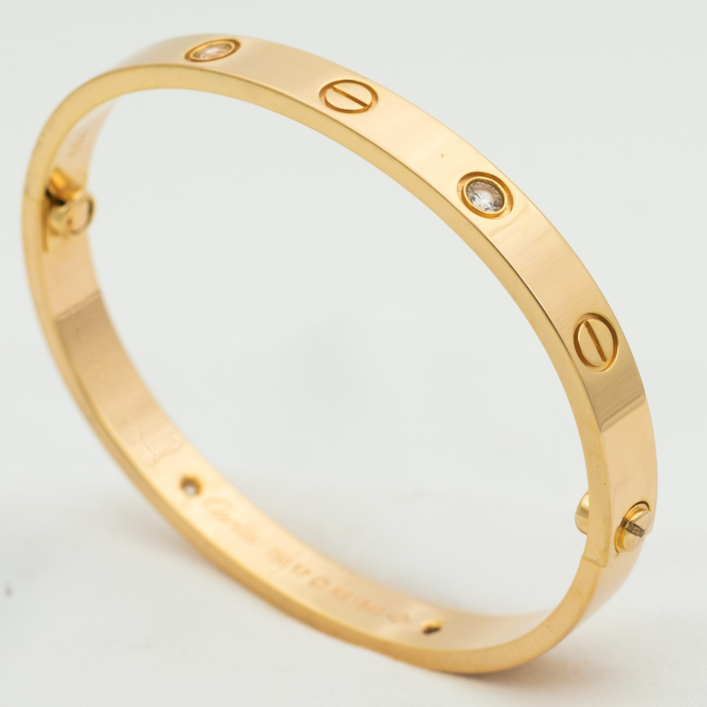 [Olivia JW]LOVE BRACELET 6.1MM 4 DIAMONDS