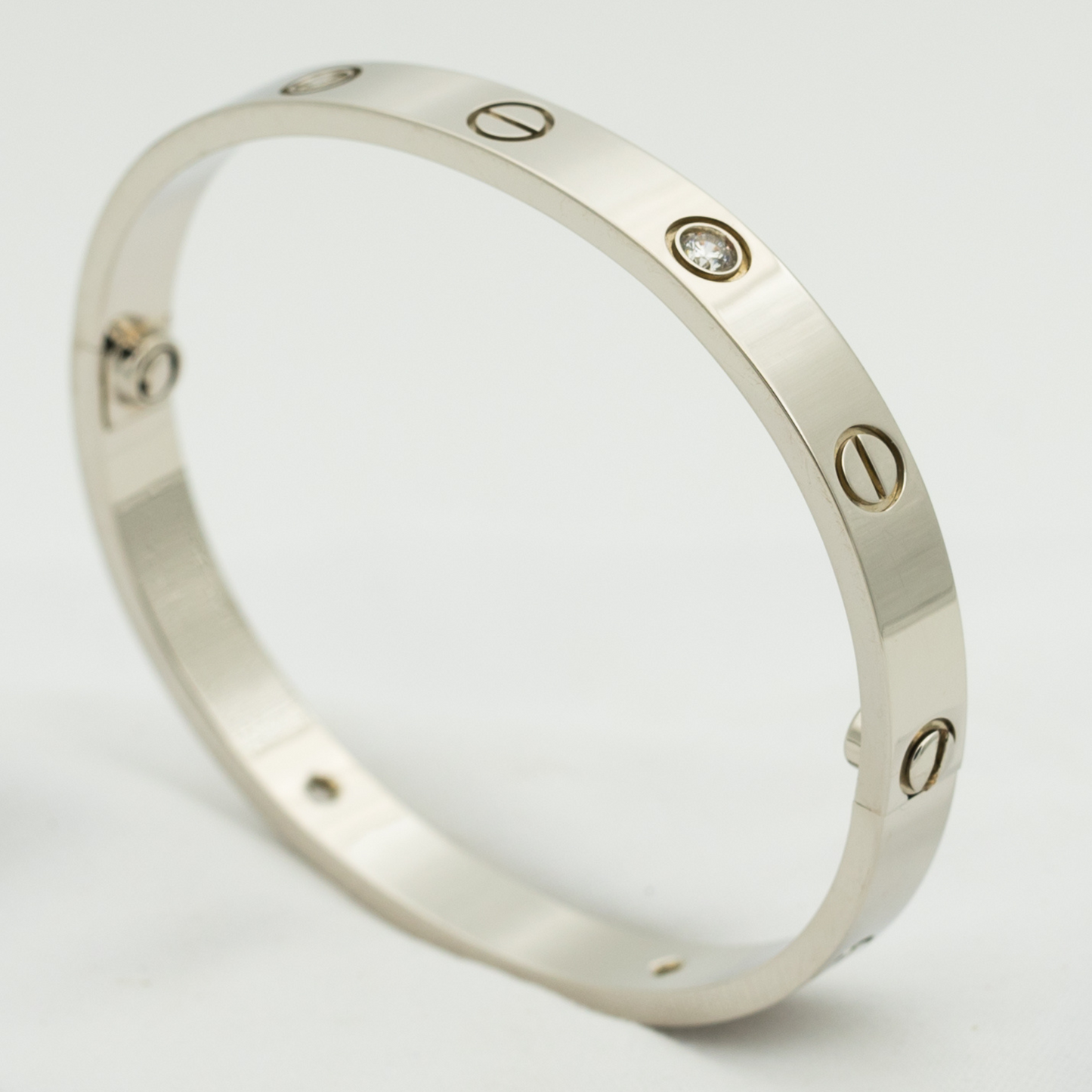 [Olivia JW]LOVE BRACELET 6.1MM 4 DIAMONDS
