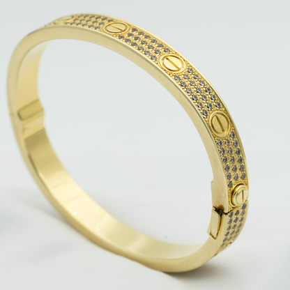 [Olivia JW]LOVE BRACELET 6.1MM DIAMOND-PAVED