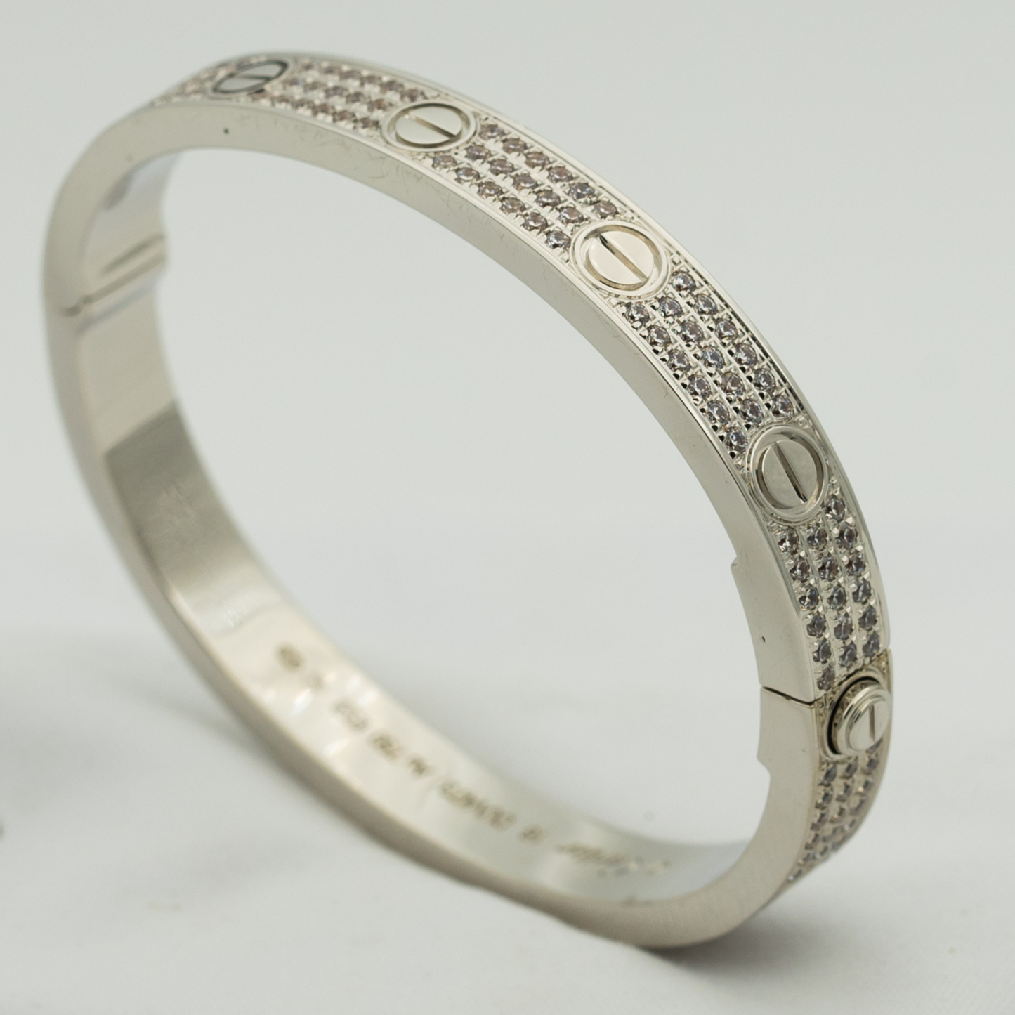 [Olivia JW]LOVE BRACELET 6.1MM DIAMOND-PAVED