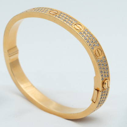 [Olivia JW]LOVE BRACELET 6.1MM DIAMOND-PAVED
