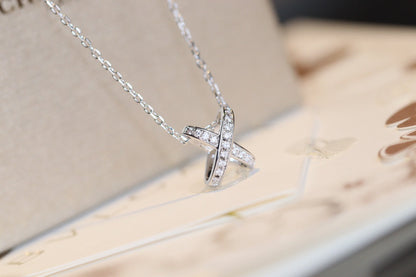 [Olivia JW]JEUX DE DIAMOND NECKLACE