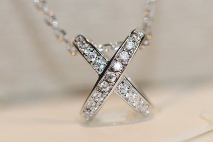 [Olivia JW]JEUX DE DIAMOND NECKLACE