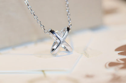 [Olivia JW]JEUX DE DIAMOND NECKLACE