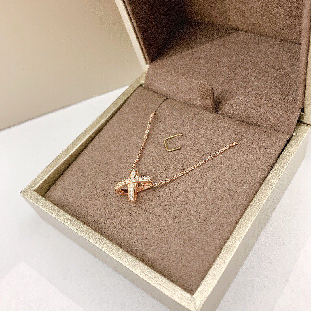 [Olivia JW]JEUX DE DIAMOND NECKLACE