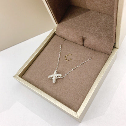 [Olivia JW]JEUX DE DIAMOND NECKLACE
