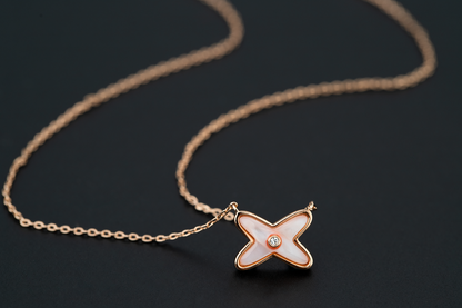 [Olivia JW]JEUX DE NECKLACE 1 DIAMOND