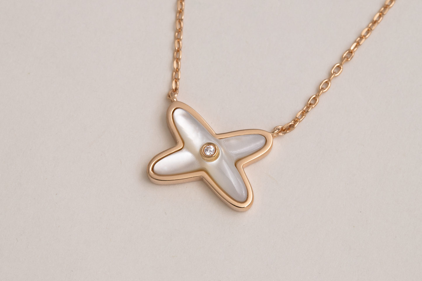 [Olivia JW]JEUX DE NECKLACE 1 DIAMOND