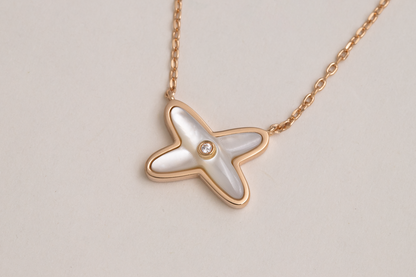 [Olivia JW]JEUX DE NECKLACE 1 DIAMOND