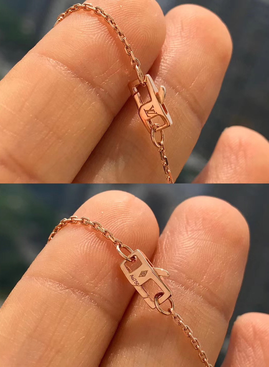 [Olivia JW]BLOSSOM PENDANT PINK GOLD AND DIAMOND