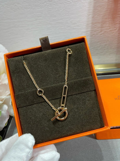 [Olivia JW]HM STERLING CHAINE D'ANCRE HEART