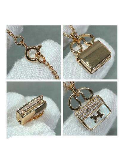 [Olivia JW]H CIRCE MOISSANITE PENDANT NECKLACE GOLD