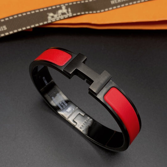 [Olivia JW]CLIC HM SO BLACK RED BRACELET
