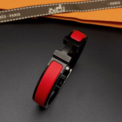 [Olivia JW]CLIC HM SO BLACK RED BRACELET