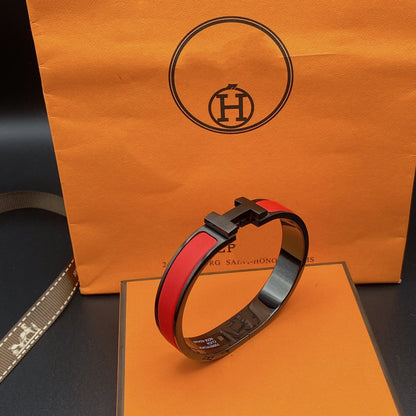 [Olivia JW]CLIC HM SO BLACK RED BRACELET