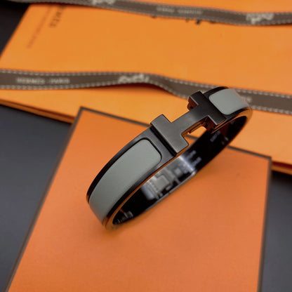 [Olivia JW]CLIC HM SO BLACK GREY BRACELET