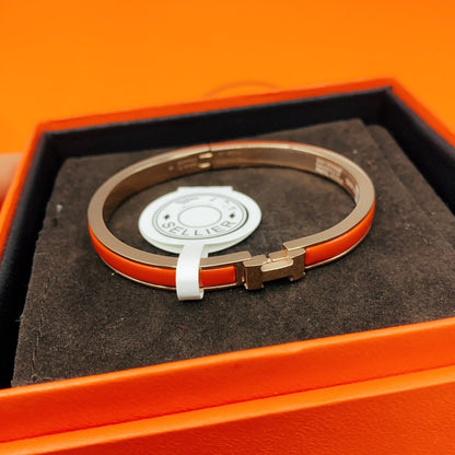 [Olivia JW]CLASSIC HM CLIC RED 8MM ENAMEL BRACELET