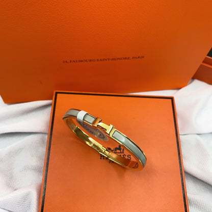 [Olivia JW]CLASSIC HM CLIC GREEN 8MM ENAMEL BRACELET