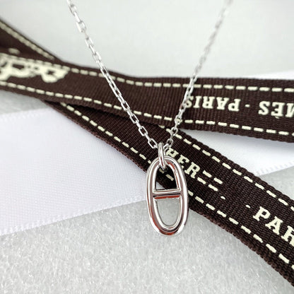 [Olivia JW]HM PIG NOSE NECKLACE