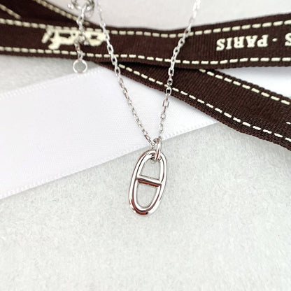 [Olivia JW]HM PIG NOSE NECKLACE