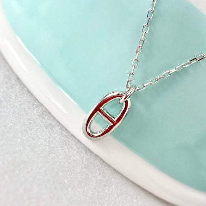 [Olivia JW]HM PIG NOSE NECKLACE