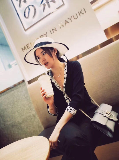 [Olivia JW]HM FIRE PIG NOSE NECKLACE TRENDY STREET