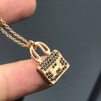 [Olivia JW]HM NECKLACE ARRIVAL BLACK DIAMOND