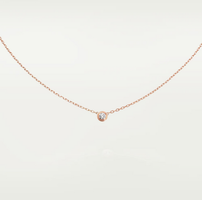[Olivia JW]DAMOUR DIAMOND NECKLACE