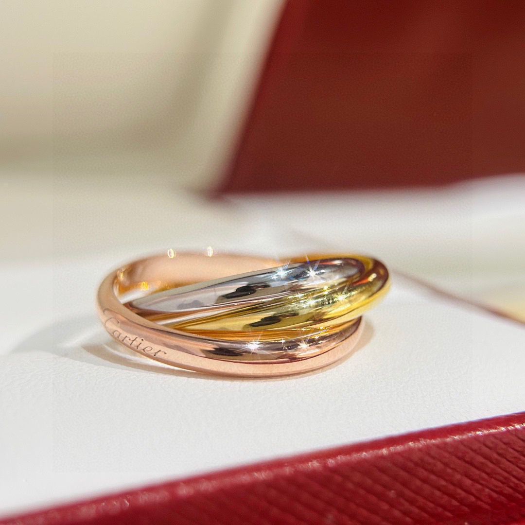 [Olivia JW]TRINITY RING SMALL MODEL