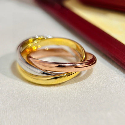 [Olivia JW]TRINITY RING SMALL MODEL
