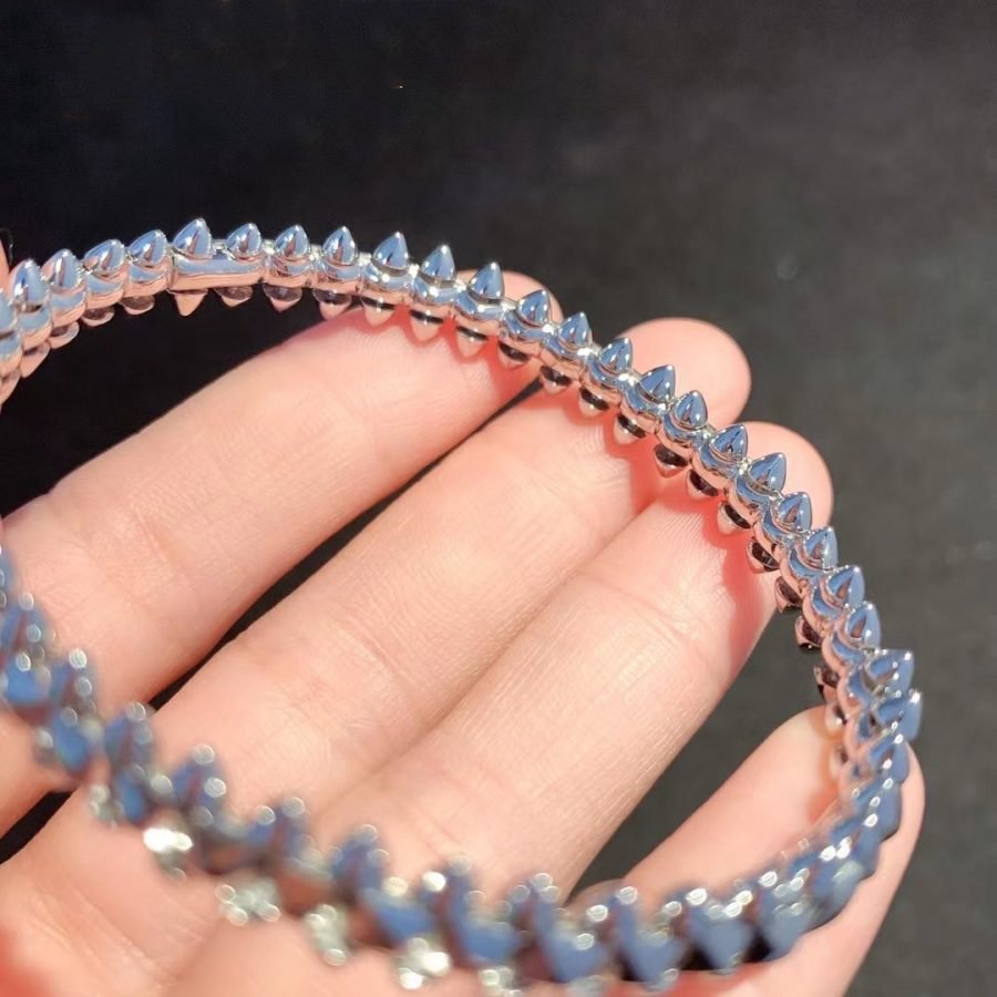[Olivia JW]CLASH SILVER BRACELET