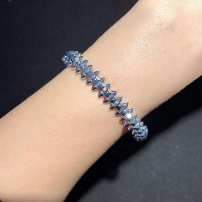 [Olivia JW]CLASH SILVER BRACELET