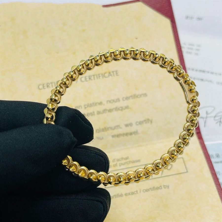 [Olivia JW]CLASH GOLD BRACELET