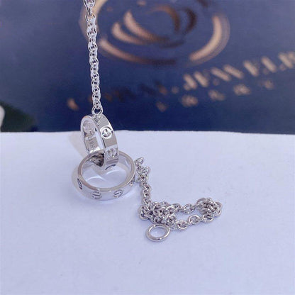 [Olivia JW]LOVE BRACELET DOUBLE RING