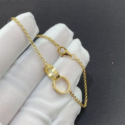[Olivia JW]LOVE BRACELET DOUBLE RING