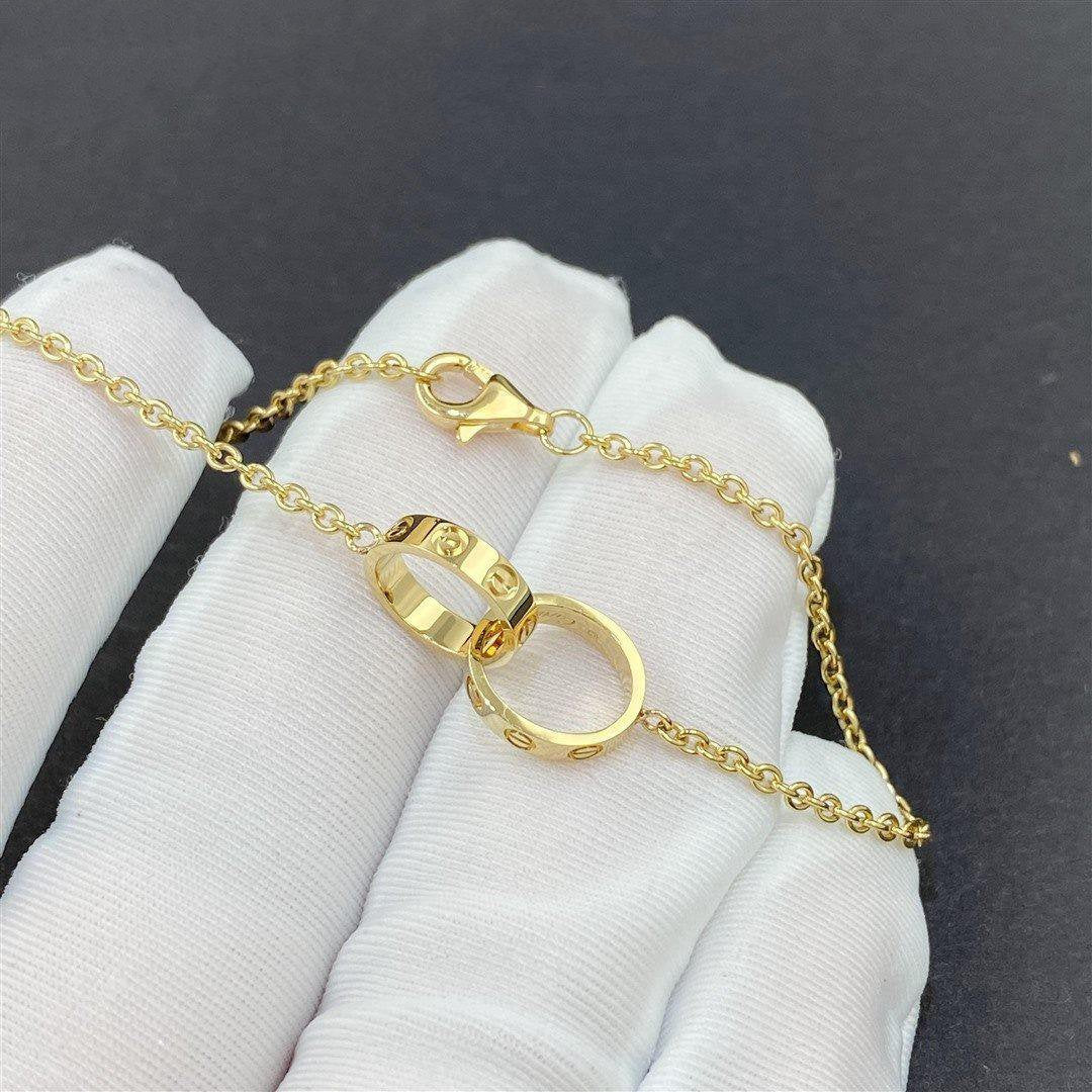 [Olivia JW]LOVE BRACELET DOUBLE RING