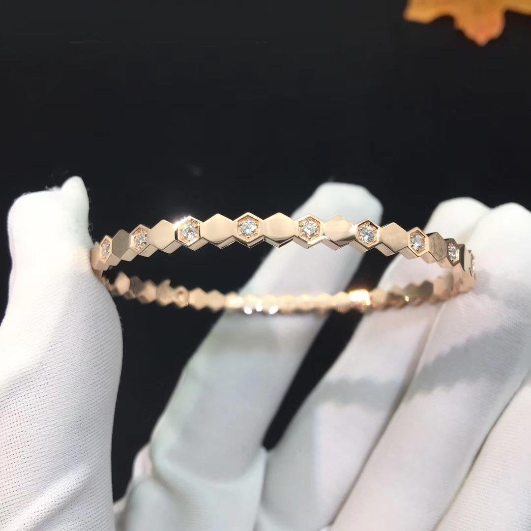 [Olivia JW]BEE LOVE SILVER DIAMOND BRACELET