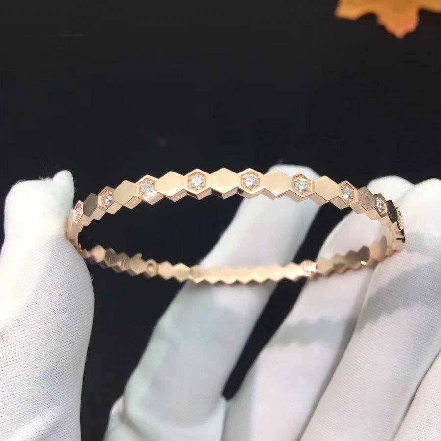 [Olivia JW]BEE LOVE PINK GOLD DIAMOND BRACELET