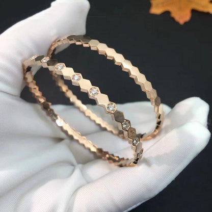 [Olivia JW]BEE LOVE PINK GOLD DIAMOND BRACELET