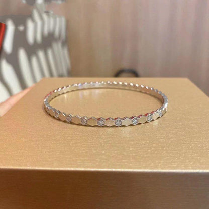 [Olivia JW]BEE LOVE SILVER DIAMOND BRACELET