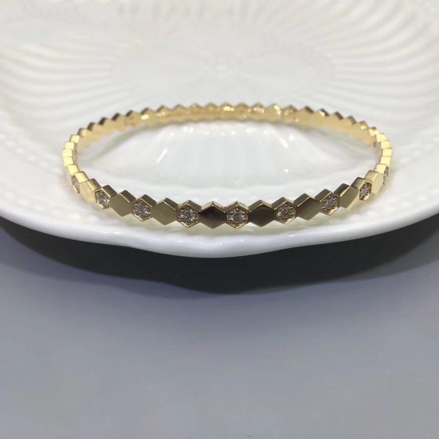 [Olivia JW]BEE LOVE GOLD DIAMOND BRACELET