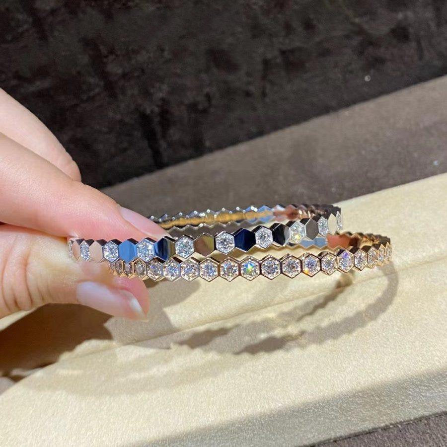 [Olivia JW]BEE LOVE GOLD BRACELET FULL DIAMOND
