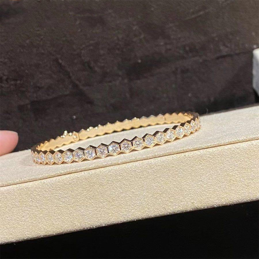 [Olivia JW]BEE LOVE GOLD BRACELET FULL DIAMOND