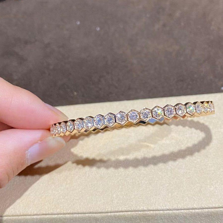 [Olivia JW]BEE LOVE GOLD BRACELET FULL DIAMOND