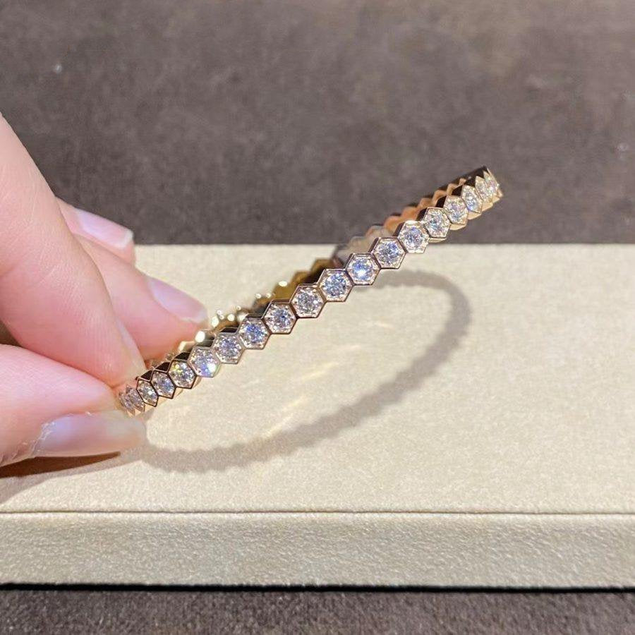 [Olivia JW]BEE LOVE GOLD BRACELET FULL DIAMOND